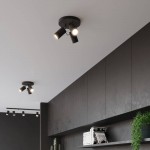 RING 3P Ceiling lamp black