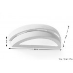 Sollux Wall lamp ceramic HELIOS