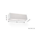 Sollux Wall lamp ceramic VEGA