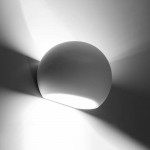 Sollux Wall lamp ceramic Globe