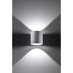 Sollux Wall lamp Orbis White