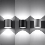 Sollux Wall lamp Orbis White