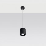 Sollux Pendant lamp ORBIS 1 black
