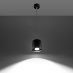 Sollux Pendant lamp ORBIS 1 black
