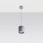 Sollux Pendant lamp ORBIS 1 grey