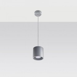 Sollux Pendant lamp ORBIS 1 grey
