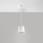 Sollux Pendant lamp ORBIS 1 white
