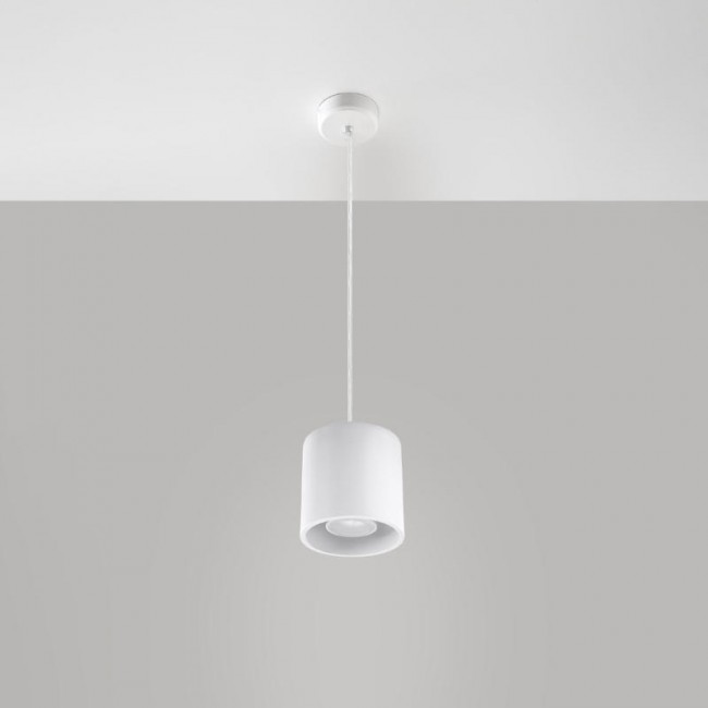 Sollux Pendant lamp ORBIS 1 white