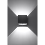 Sollux Wall lamp Quad 1 Black