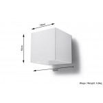 Sollux Wall lamp Quad 1 White