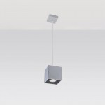Sollux Pendant lamp QUAD 1 grey