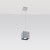 Sollux Pendant lamp QUAD 1 grey