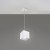 Sollux Pendant lamp QUAD 1 white