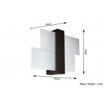 Sollux Wall lamp Feniks Wenge