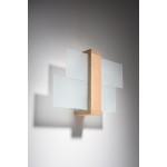 Sollux Wall lamp Feniks Natural Wood