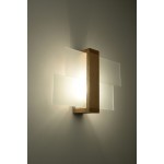 Sollux Wall lamp Feniks Natural Wood
