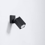 Sollux Wall lamp MERIDA 1 black