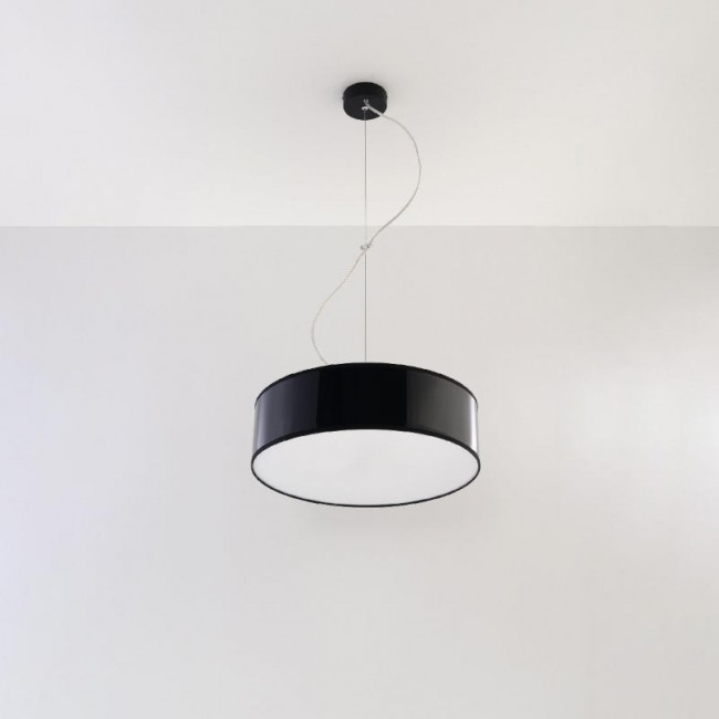 Sollux Pendant lamp ARENA 35 black