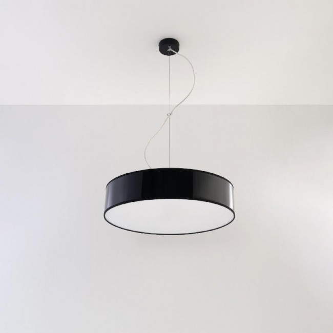 Sollux Pendant lamp ARENA 45 black
