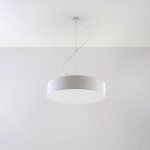 Sollux Pendant lamp ARENA 45 white