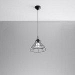 Sollux Pendant lamp ANATA black