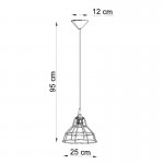 Sollux Pendant lamp ANATA black