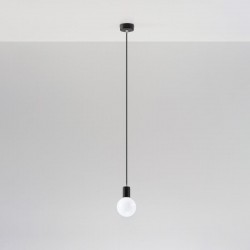 Sollux Pendant lamp EDISON black