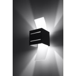 Sollux Wall lamp LORETO black