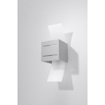 Sollux Wall lamp LORETO grey