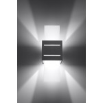 Sollux Wall lamp LORETO grey