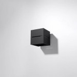 Sollux Wall lamp LOBO black