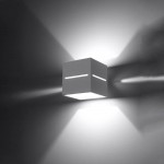 Sollux Wall lamp LOBO white