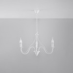 Sollux MINERWA Chandelier  3 white