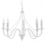 Sollux MINERWA Chandelier  5 white