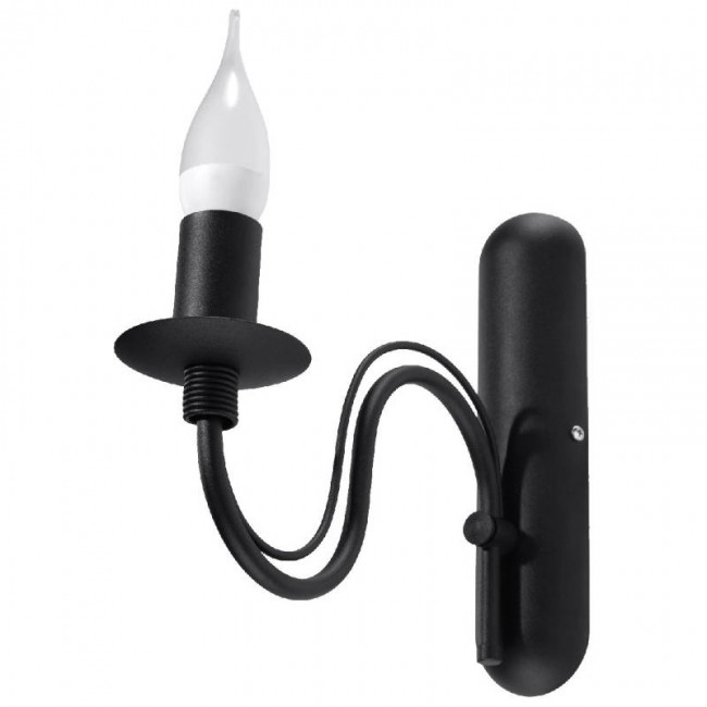 Sollux Wall lamp MINERWA black