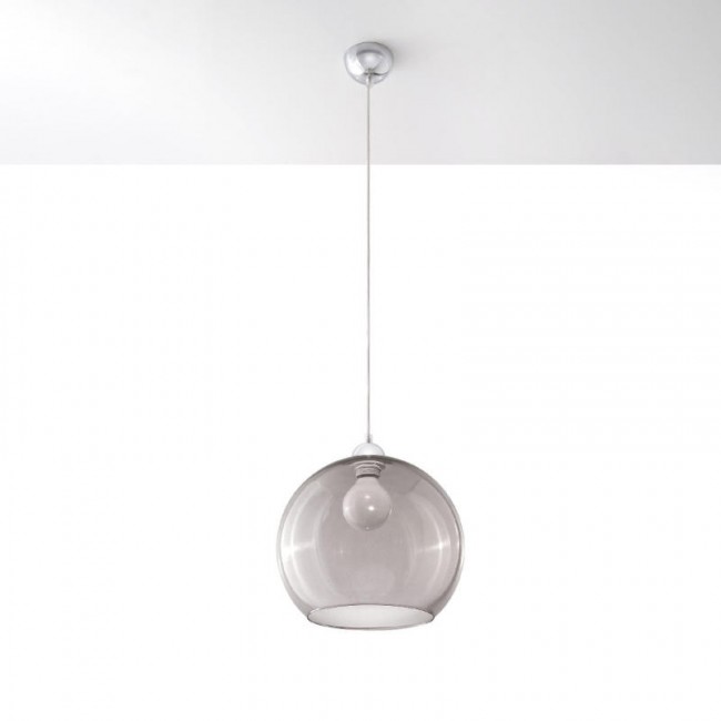 Sollux Pendant lamp BALL graphite