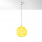Sollux Pendant lamp BALL yellow