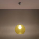 Sollux Pendant lamp BALL yellow