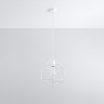 Sollux Pendant lamp GASPARE white