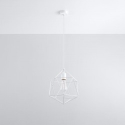 Sollux Pendant lamp GASPARE white