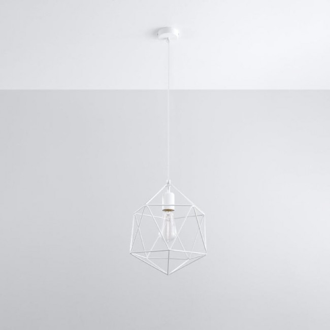 Sollux Pendant lamp GASPARE white