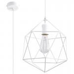 Sollux Pendant lamp GASPARE white