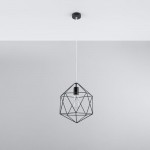 Sollux Pendant lamp GASPARE black