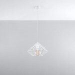 Sollux Pendant lamp UMBERTO white