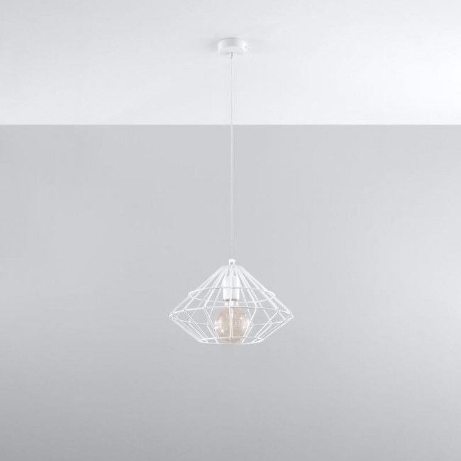 Sollux Pendant lamp UMBERTO white