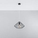 Sollux Pendant lamp UMBERTO black