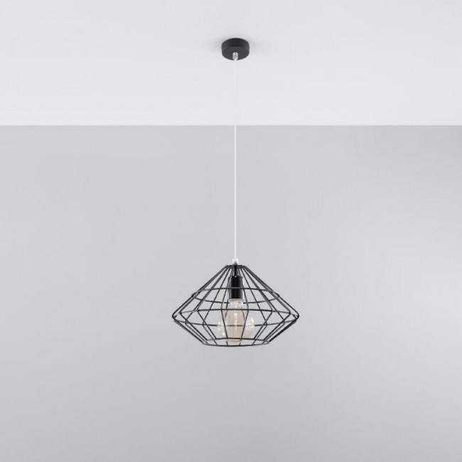 Sollux Pendant lamp UMBERTO black