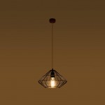 Sollux Pendant lamp UMBERTO black