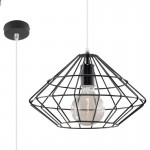Sollux Pendant lamp UMBERTO black