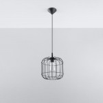Sollux Pendant lamp CELTA black